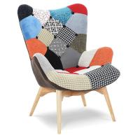 Кресло Contour DС-917(P) patchwork-лоскутный микс. Фото №1