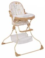 Стул для кормления Polini Kids 252, бежевый. Фото №1