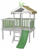 Комплекс игровой ДК6Б, бирюзовый, серый