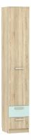 Акварель НМ 013.01-02 М1 Шкаф для белья с ящиками Кэнди/Дуб сонома, Дуб Сонома
