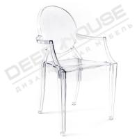 Стул GHOST прозрачный фото Стул GHOST прозрачный. Фото №1