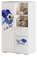 Тумба комбинированная Трио,белый