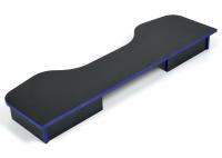 Надстройка StrikeTop (120) NEO black/blue, черный/синяя кромка