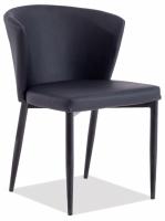 Стул AMY ( mod 09)  металл, PU, 57x52.5x75, черный (поставляется по 2 шт). Фото №1