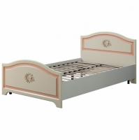 Алиса Кровать 1,2х2,0 Белый/ Крем