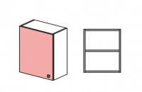 Шкаф навесной распашной Силуэт