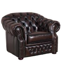 Кресло B-128 коричневое