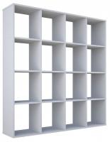 Стеллаж Polini Home Smart, белый. Фото №1