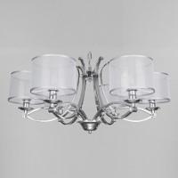 Подвесная люстра Eurosvet Fabiola 60109/6 хром фото Подвесная люстра Eurosvet Fabiola 60109/6 хром. Фото №1