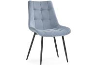 Стул Sidra light blue / black фото Стул Sidra light blue / black