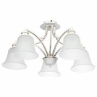 Потолочная люстра Arte Lamp Emma A2713PL-5WG фото Потолочная люстра Arte Lamp Emma A2713PL-5WG