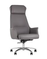 Кресло руководителя TopChairs Viking серое фото Кресло руководителя TopChairs Viking серое