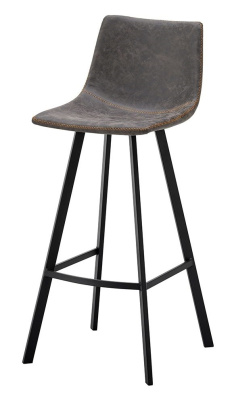 Стул барный CQ-8307A-6 серый 2089. Фото №3