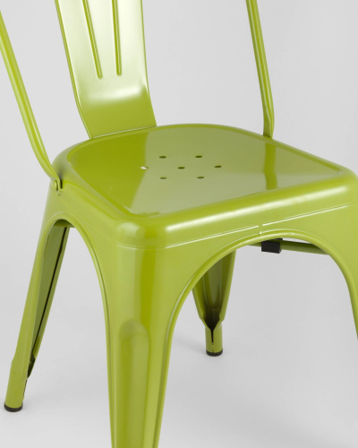 Стул TOLIX салатовый глянцевый. Фото №8
