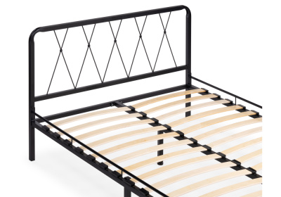 Кровать Иоханна 18 160х200 черная. Фото