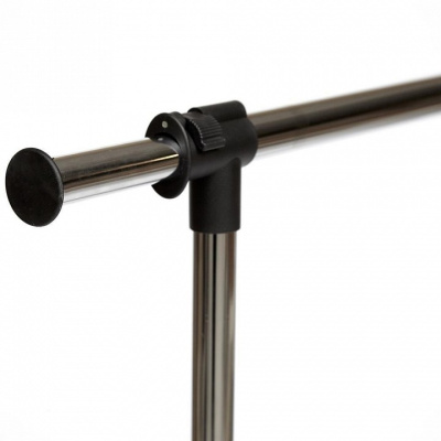 Вешалка NY-3294-2 металл, 84x44x94-167 см, хром/черный. Фото №2