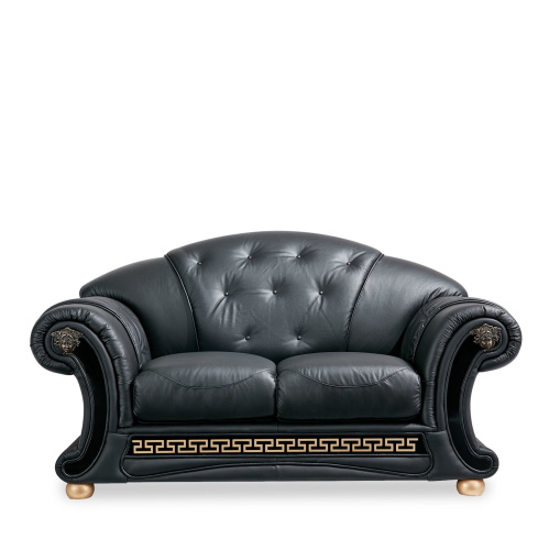 Диван Versace 2-х местный лавсит черный. Фото №2