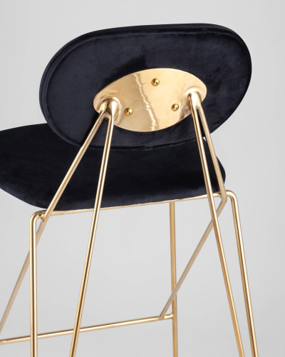 Стул Элис полубарный темно-синий. Фото №8