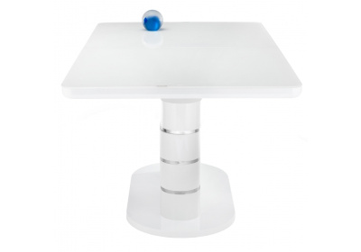 Стол стеклянный Plas 140 super white фото Стол стеклянный Plas 140 super white. Фото №5
