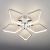 Потолочная люстра Eurosvet Kalifea 90081/5 хром 65W фото Потолочная люстра Eurosvet Kalifea 90081/5 хром 65W. Фото №2