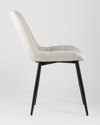 Стул Флекс велюр бежевый. Фото