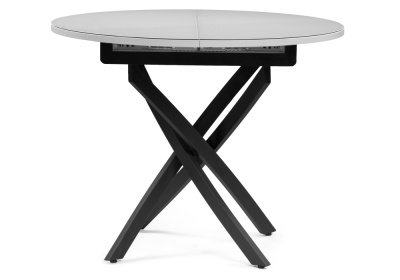Стол Лауриц черный / белый раскладной фото Стол Лауриц черный / белый раскладной. Фото №2