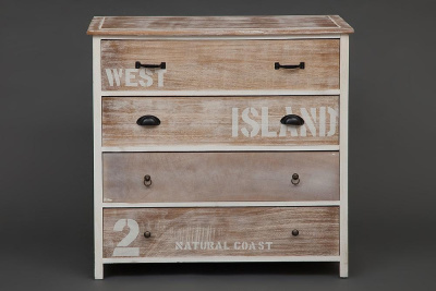 Комод с 4 ящиками Island HX16-008NS. Фото