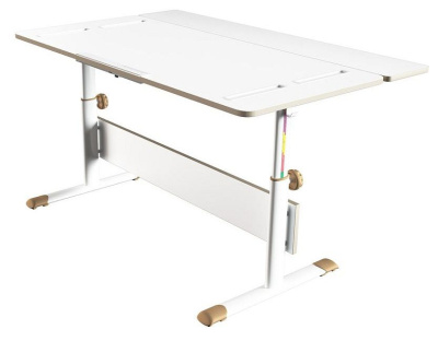 Стол учебный Polini Kids City D2, белый. Фото №5