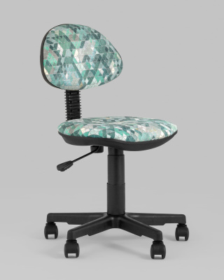 Кресло компьютерное детское УМКА абстракция зеленый фото Кресло компьютерное детское УМКА абстракция зеленый. Фото №3