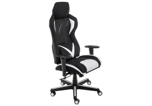 Компьютерное кресло Record белое / черное. Фото №1