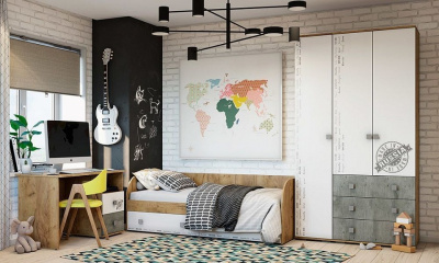 Шкаф платяной Тренд,белый. Фото