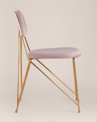 Стул Элис розовый. Фото №5