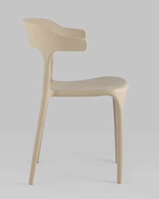 Стул Neo пластик бежевый. Фото