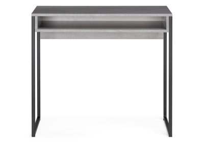 Стол, Лео Лофт бетон / матовый черный. Фото №2