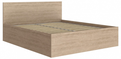 кровать 2000*1400 без накладки МДФ Анастасия АН-29К (с ламелью и п/м) дуб роше фото кровать 2000*1400 без накладки МДФ Анастасия АН-29К (с ламелью и п/м) дуб роше. Фото