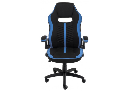 Стул Plast черный / голубой. Фото №2