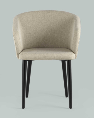 Кресло Ральф рогожка бежевый. Фото