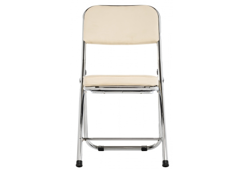 Стул раскладной бежевый. Фото №9