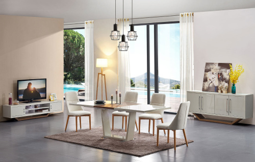 Стул Y1685 белый (Aurora). Фото №11