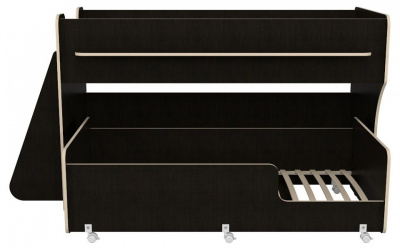 Кровать двухъярусная Р444 Капризун 7, древесина коричневая светлая дуб. Фото №4