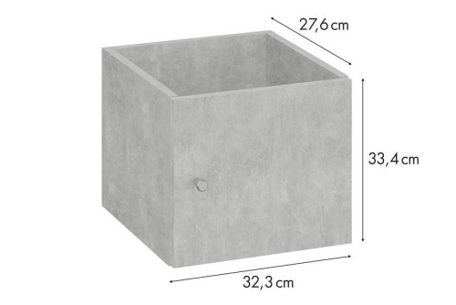 Ящик Polini Home Smart, серый фото Ящик Polini Home Smart, серый. Фото №7