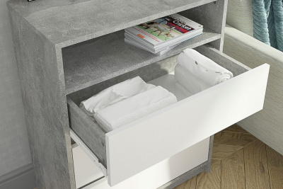 Комод Биллунд,белый. Фото №3