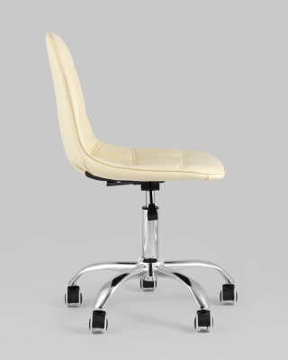 Стул офисный Тейлор экокожа бежевый. Фото №4