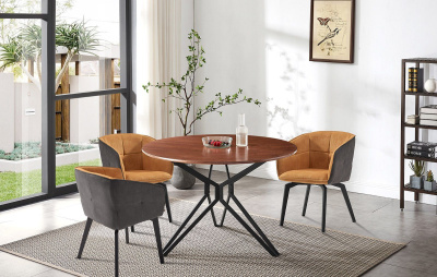 Стол DT-62 Walnut орех фото Стол DT-62 Walnut орех. Фото №4