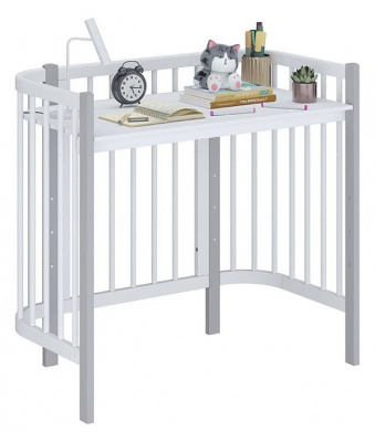 Кроватка Polini kids Simple 120, белый. Фото