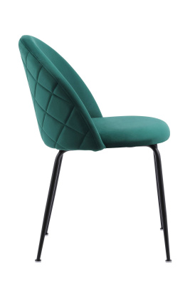 Стул Mystere Black, зеленый. Фото