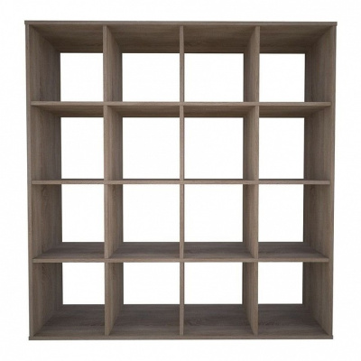 Стеллаж Polini Home Smart, древесина коричневая светлая дуб. Фото