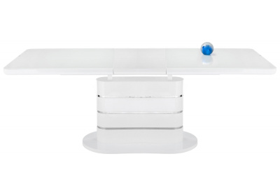 Стол стеклянный Plas 140 super white фото Стол стеклянный Plas 140 super white. Фото №4