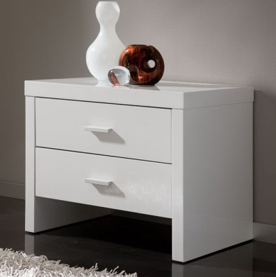 Тумба прикроватная DUPEN М-77 белая. Фото