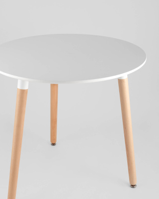 Стол DST круглый белый. Фото №5